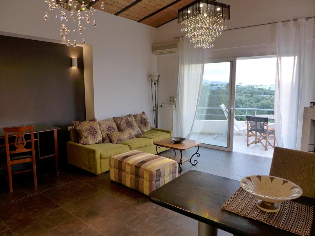 Wide-View & Quiet Apartment Chania Chania  Bagian luar foto