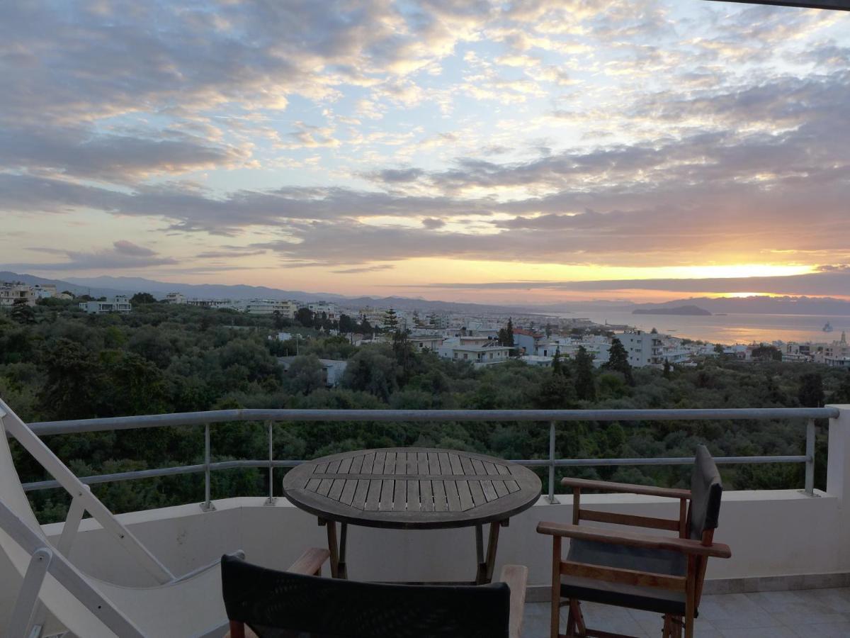 Wide-View & Quiet Apartment Chania Chania  Bagian luar foto